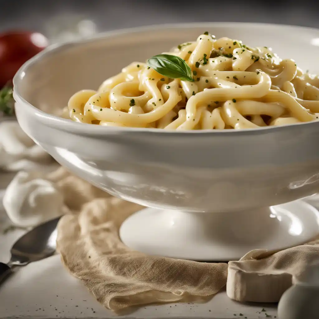 Mozzarella and Oregano Sauce for Macaroni