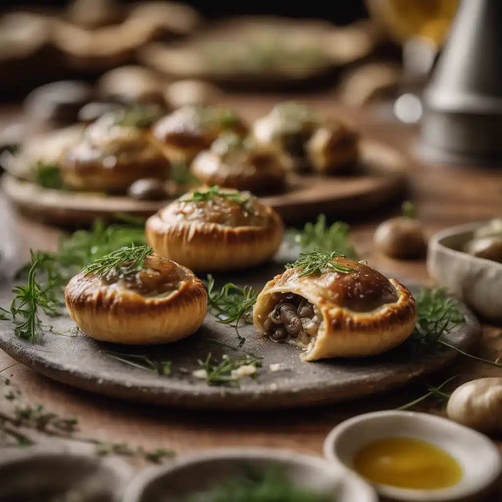 Stuffed Mushroom Pastry