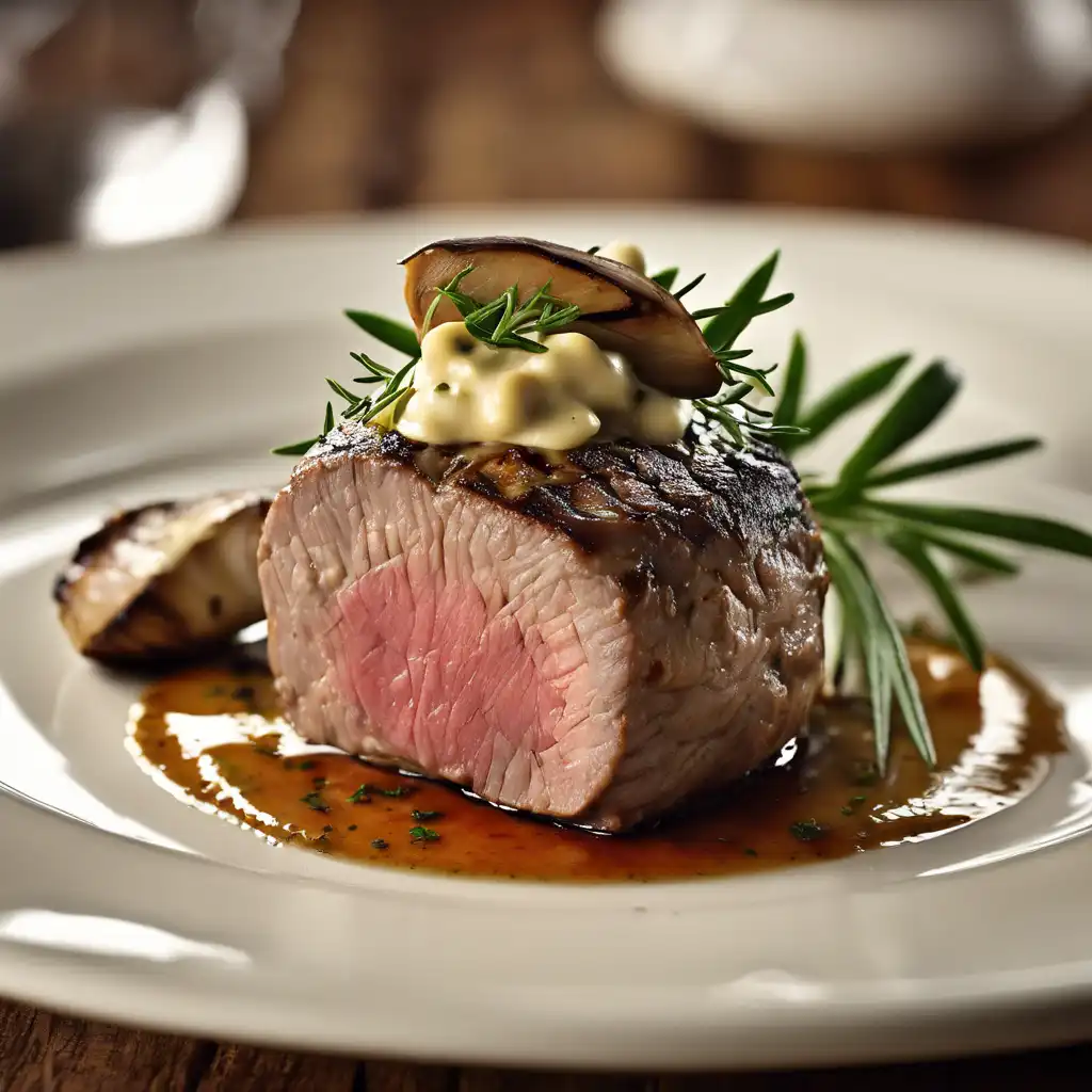 Stuffed Filet with Creamy Sauce