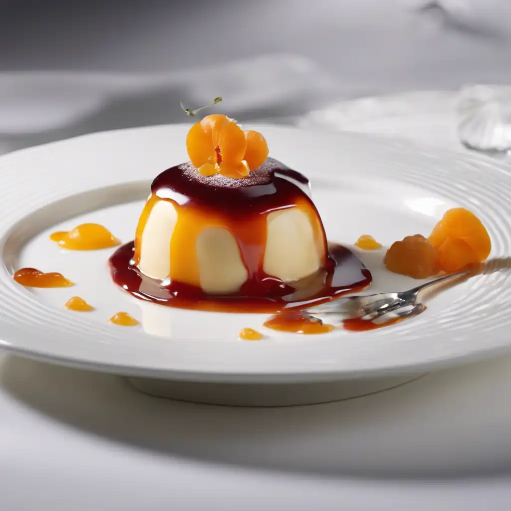 Flambéed Pudding