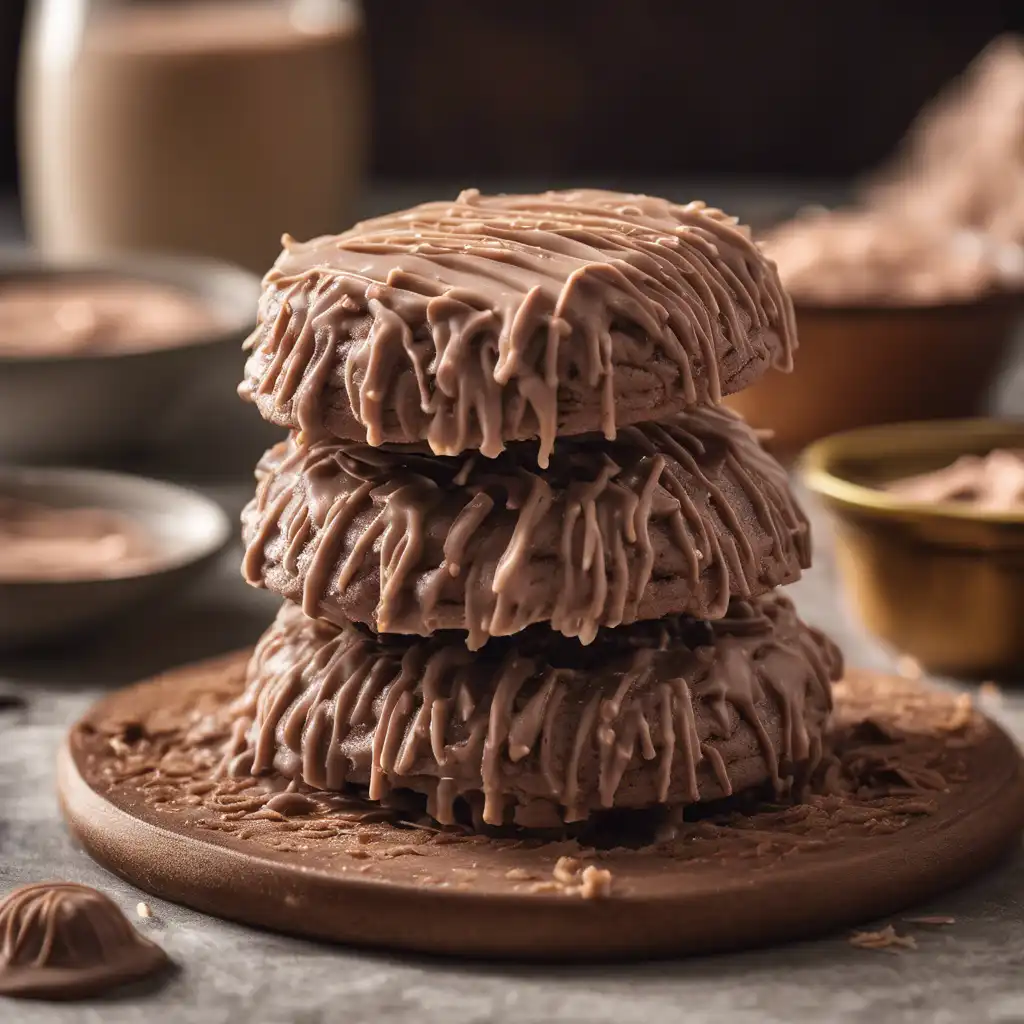 Coco Cookie with Mocha Frosting