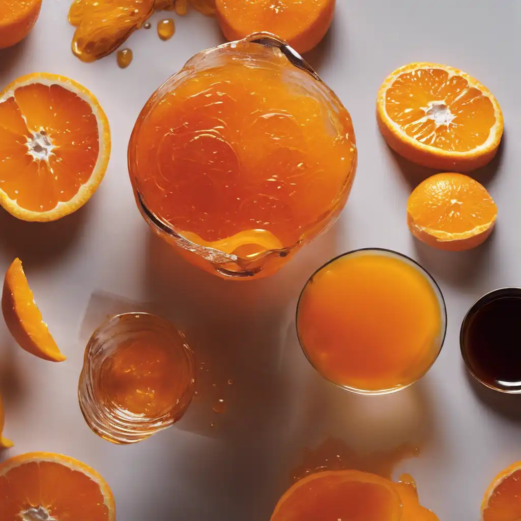 Orange Syrup for Ice Cream