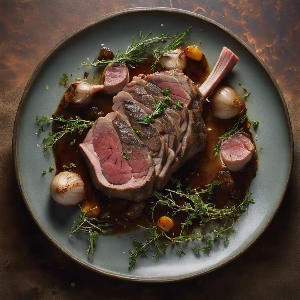 Lamb with Garlic and Thyme