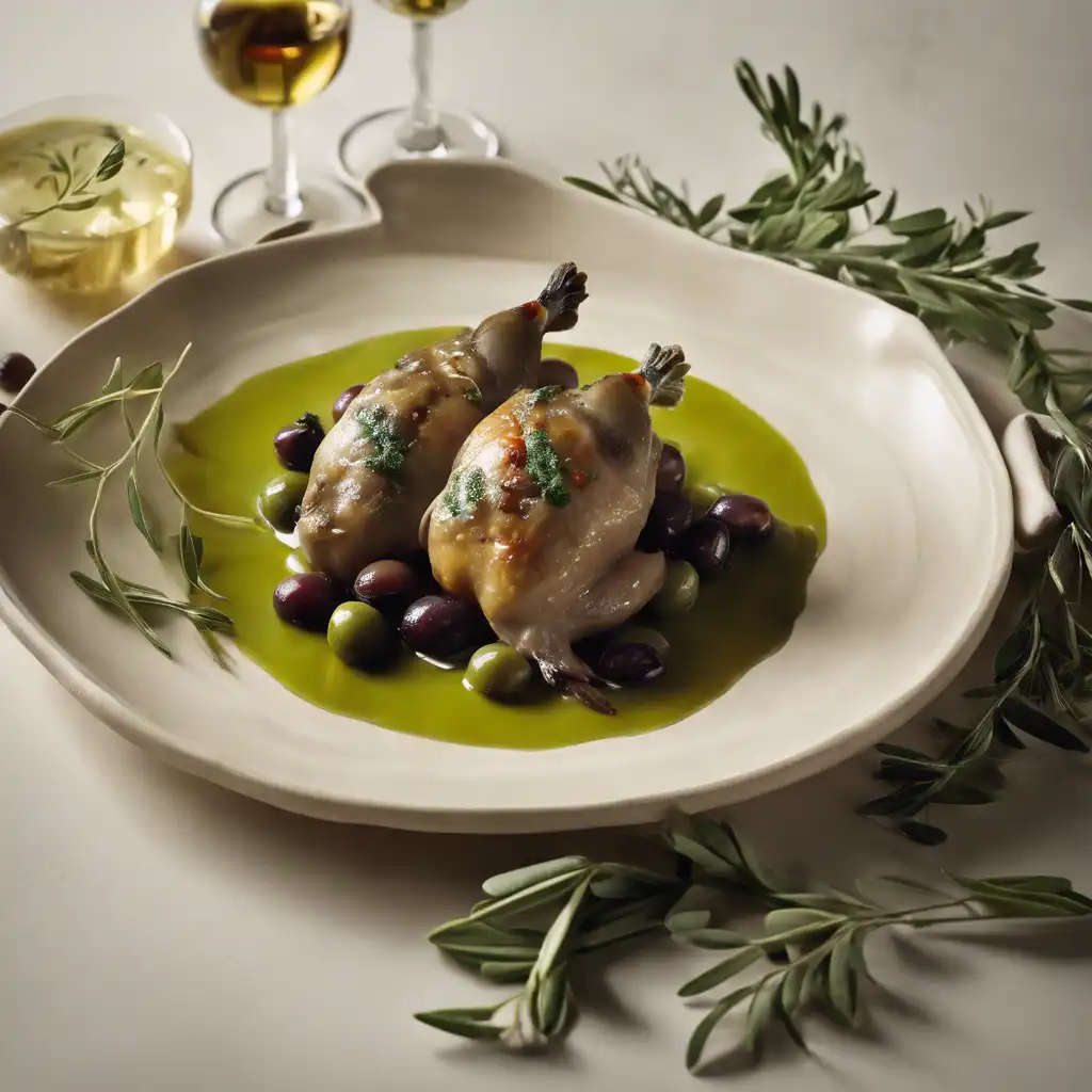 Quail with Olives