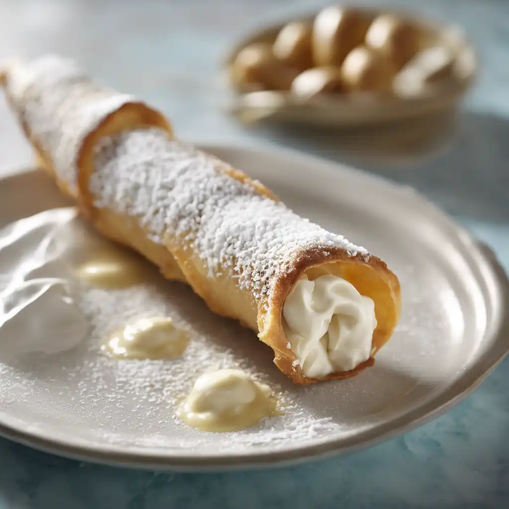 Coconut Cannoli