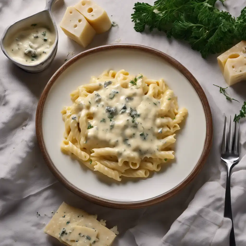 Gorgonzola Pasta with Cheese Sauce