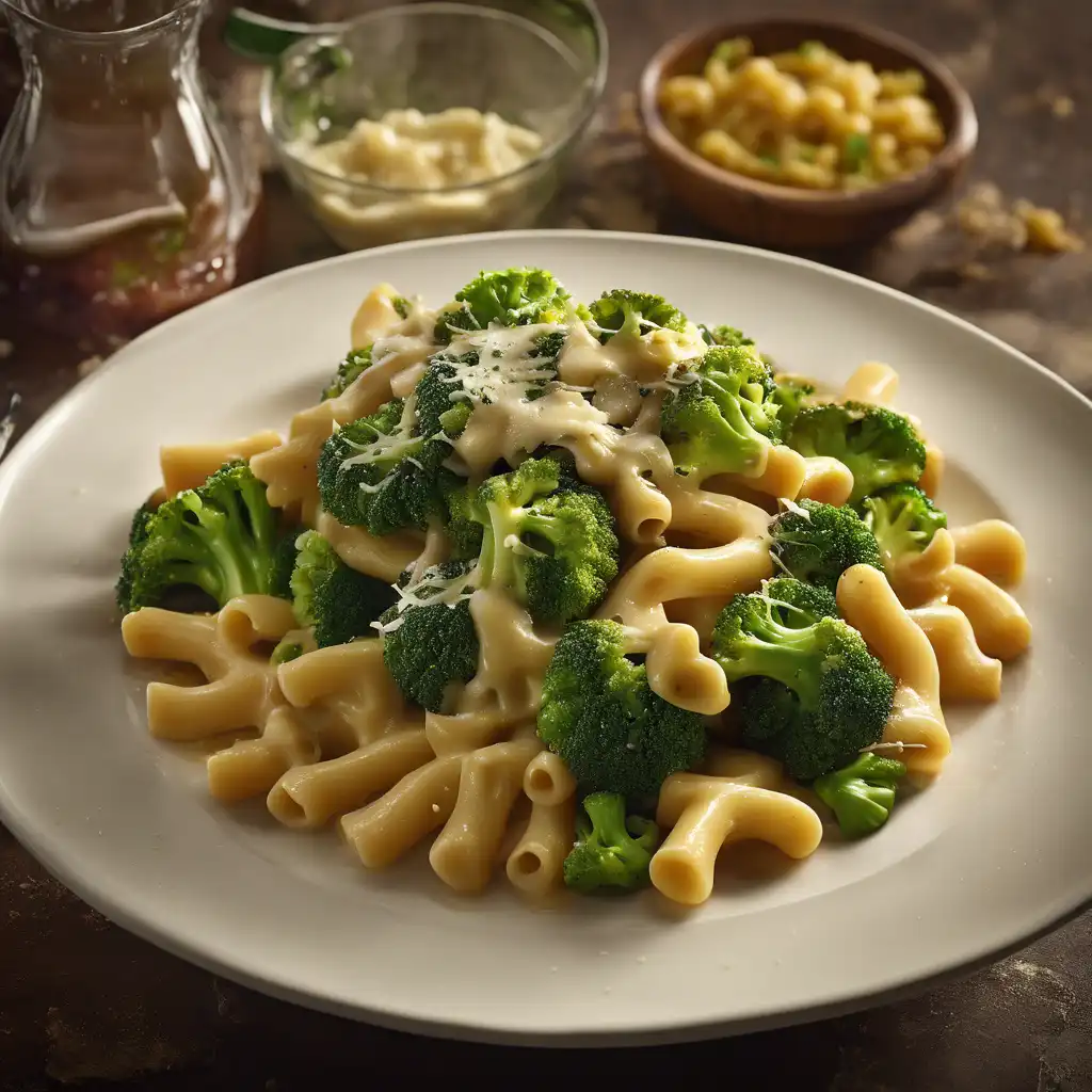 Mac and Broccoli with Calabrese Sauce