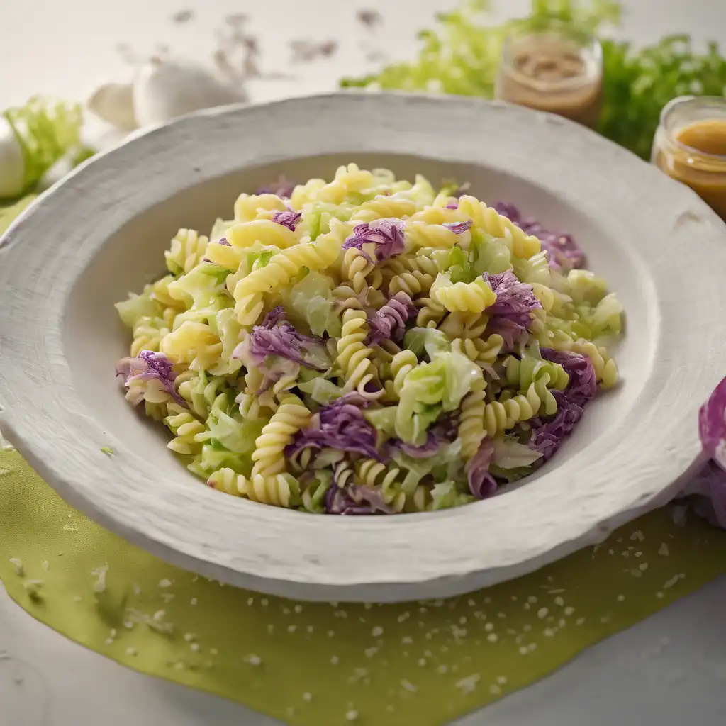 Fusilli and Cabbage Salad