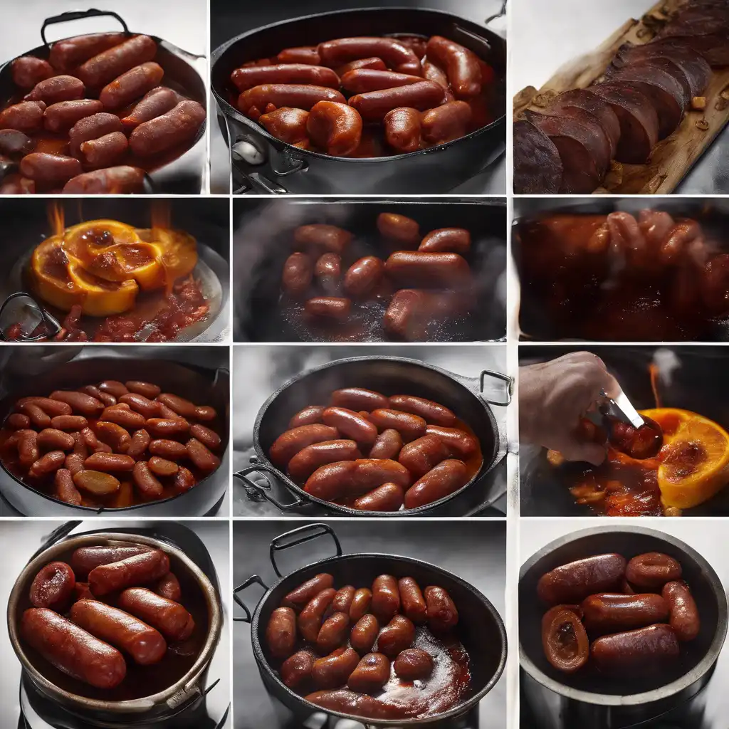 Linguiça in Brandy