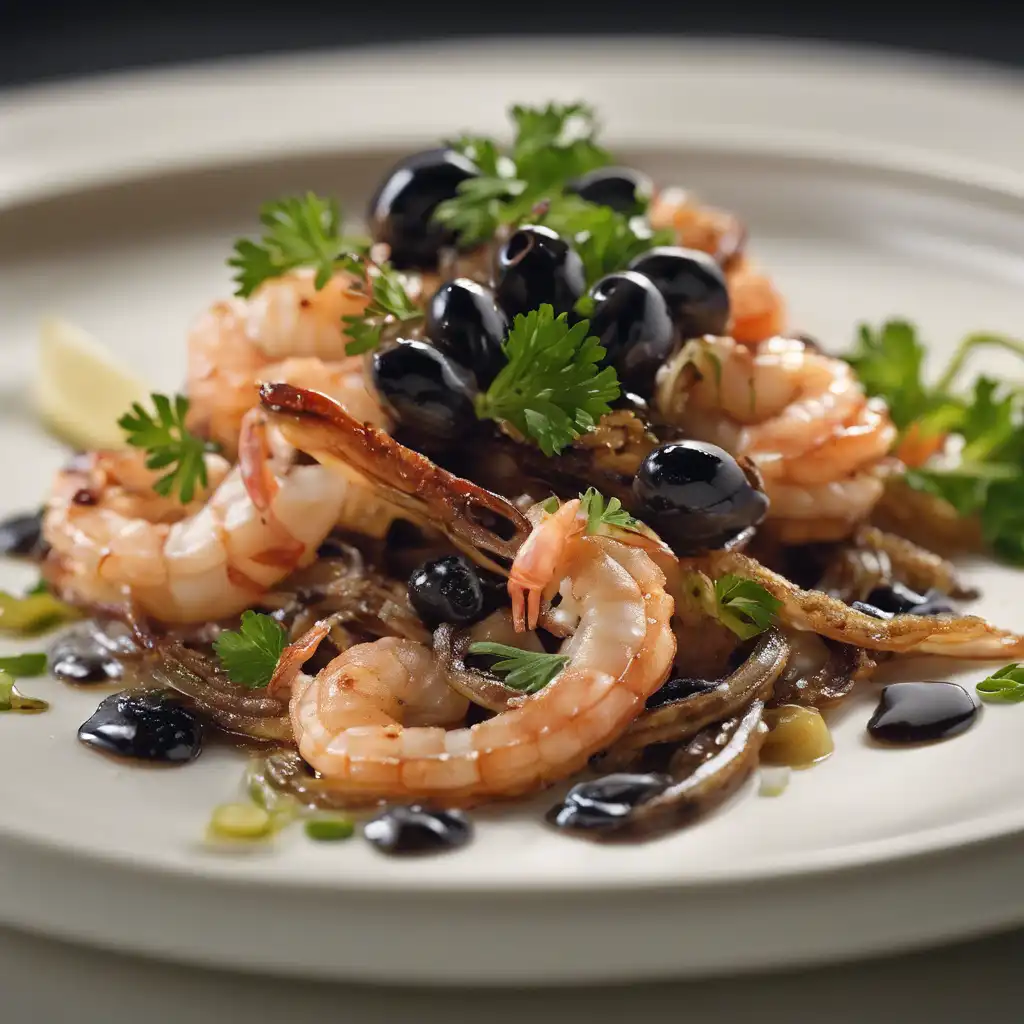 Fried Eel with Shrimp