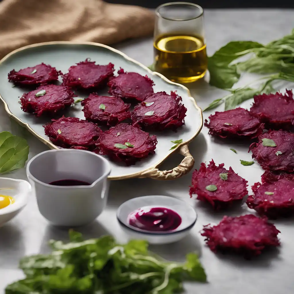 Beet Leaf Fritters