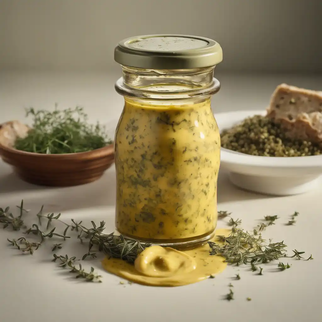 Herb Mustard with Vermouth