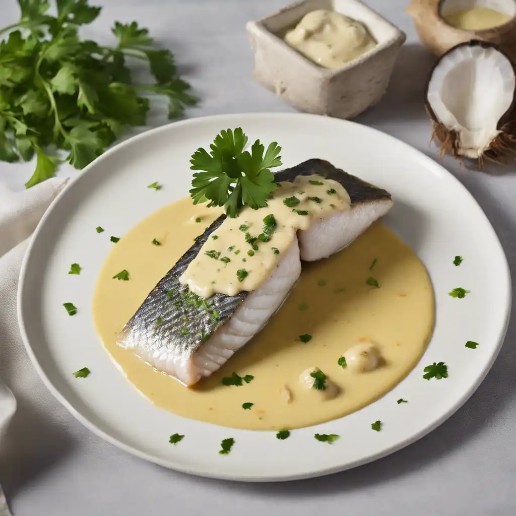 Fish with Mustard and Coconut Sauce