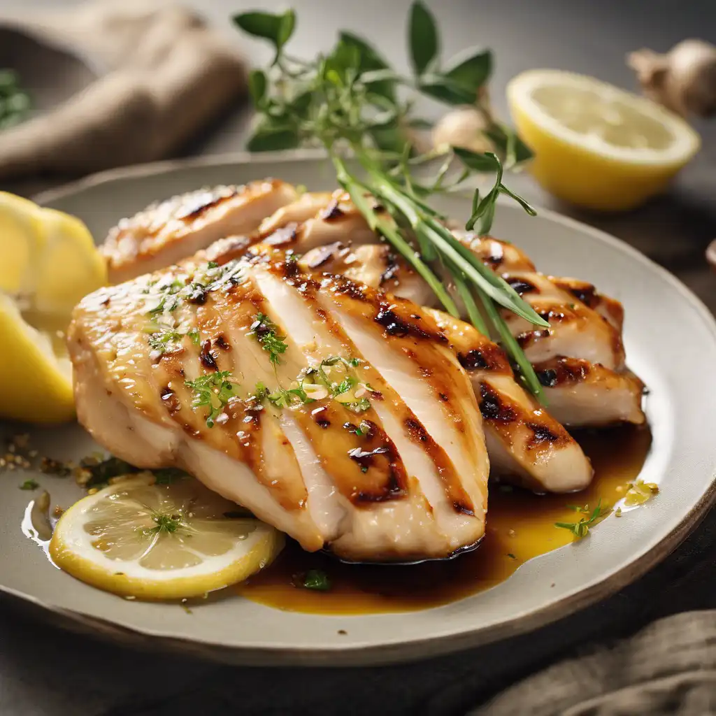 Chicken Breast with Ginger and Lemon