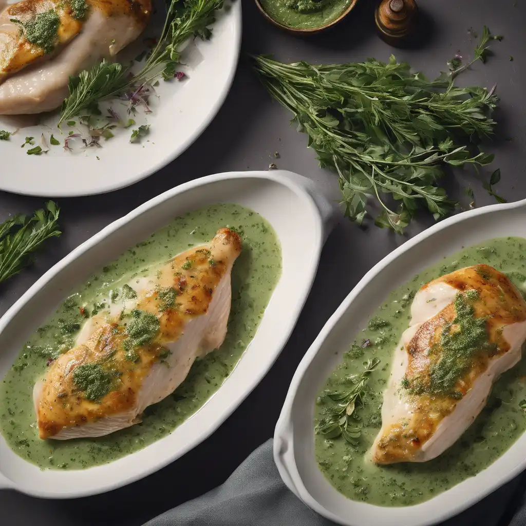 Chicken Breast with Herb Sauce