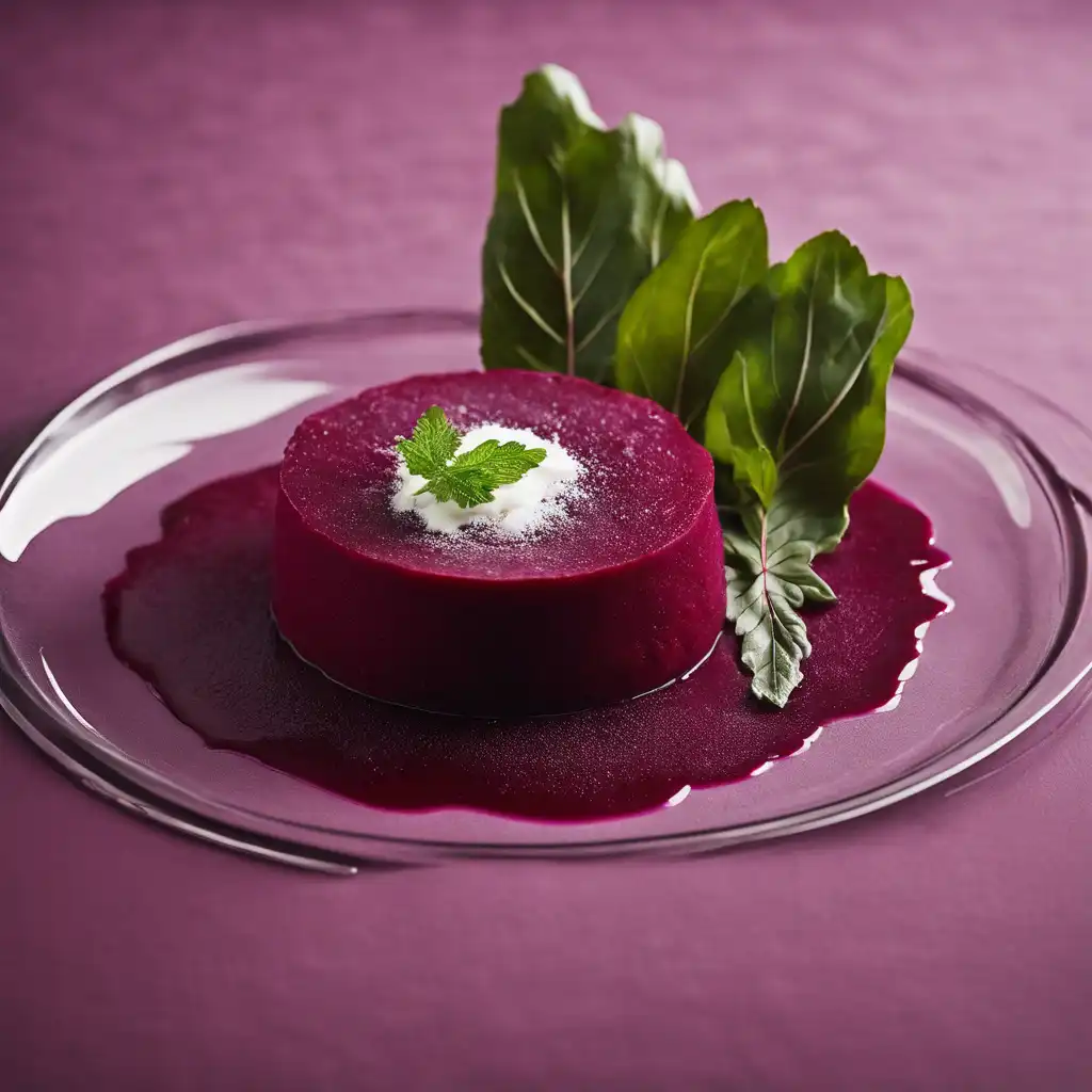 Beet Leaf Pudding