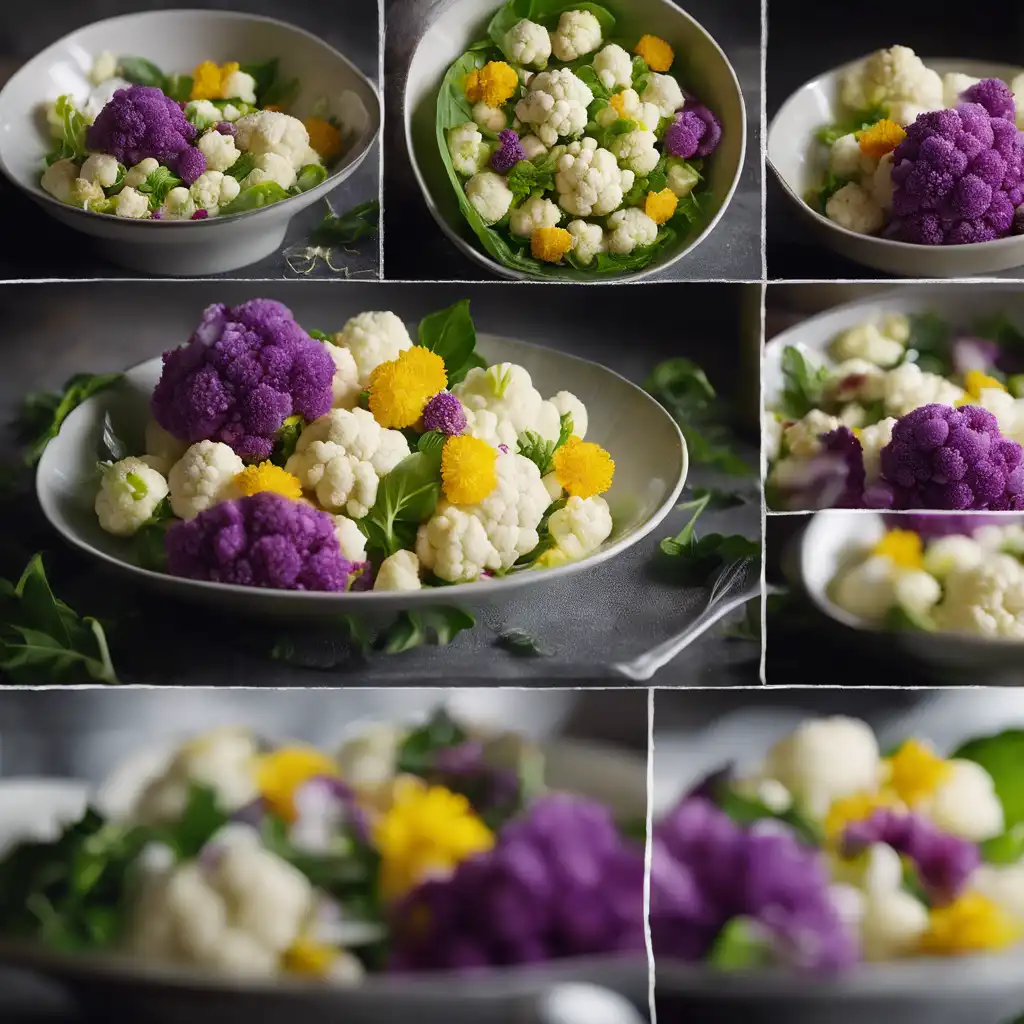 Cauliflower Flower Salad