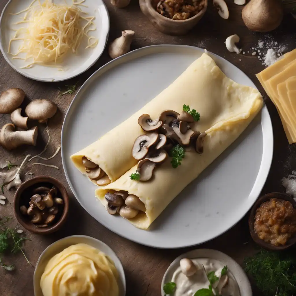 Mushroom Crepe