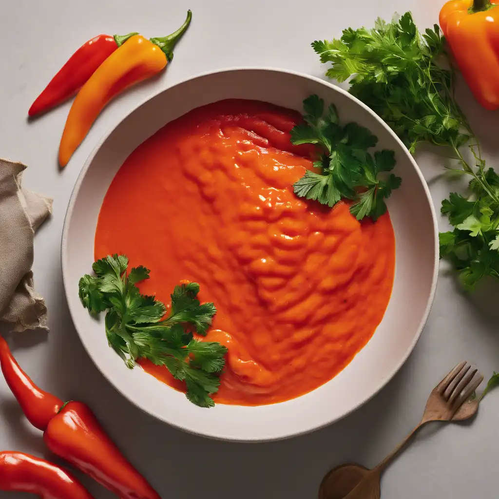 Red Bell Pepper Sauce