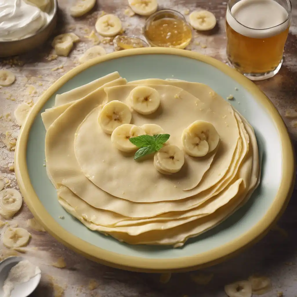 Beer and Banana Crepe