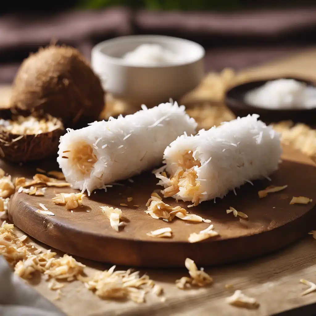 Rolled Coconut Treats