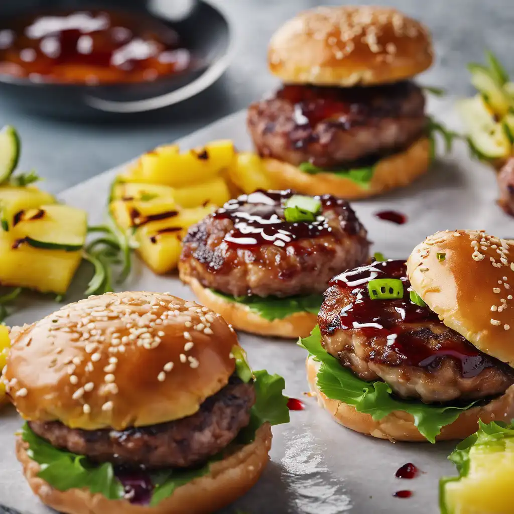 Foto de Chinese-Style Pork Burgers