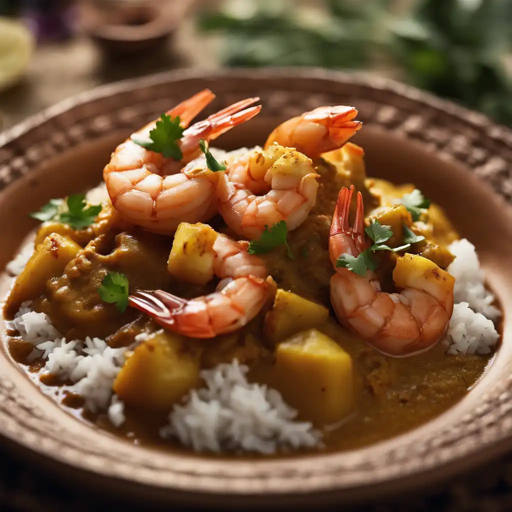 Curry Shrimp (Caril)