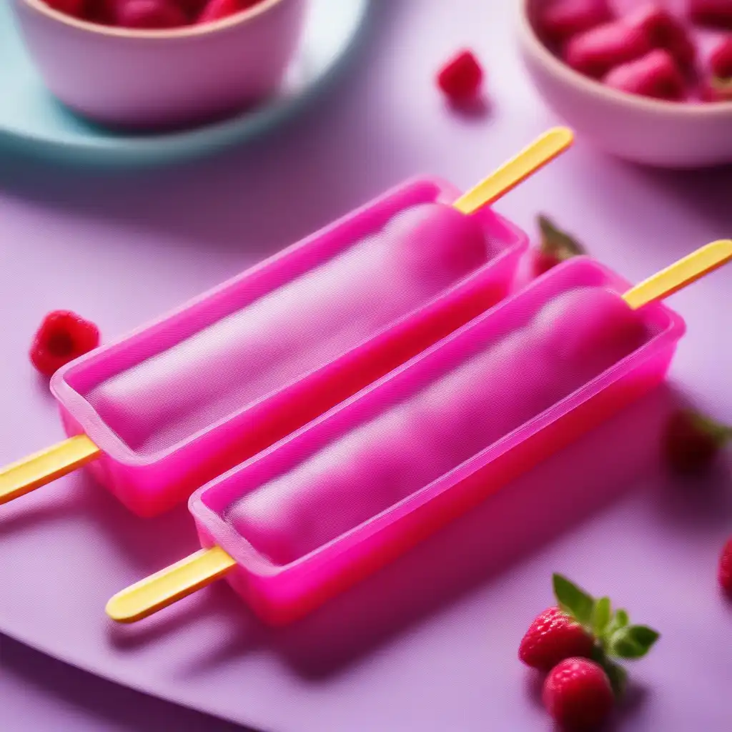 Gelatin and Yogurt Popsicles