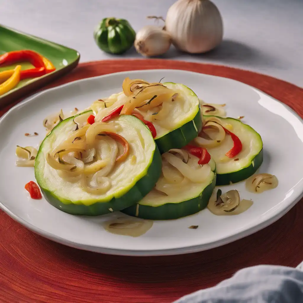 Creamy Zucchini with Onion