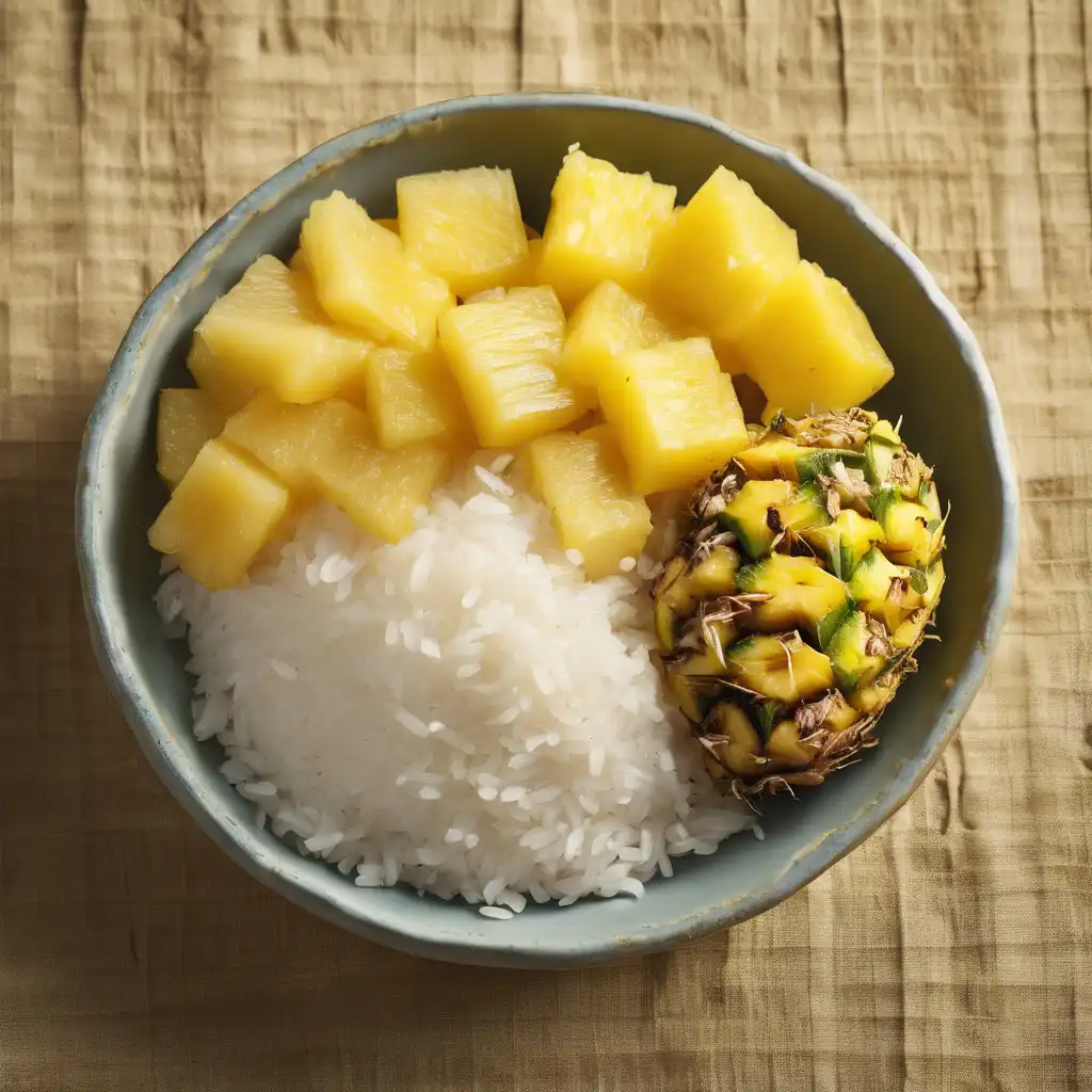 Whole Grain Rice with Pineapple