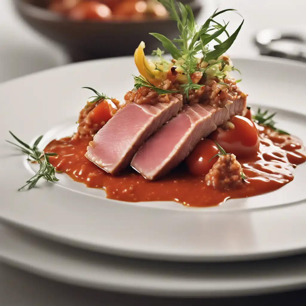 Tuna with Sauce