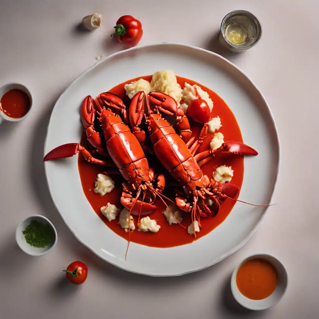 Lobster in Pimento Sauce