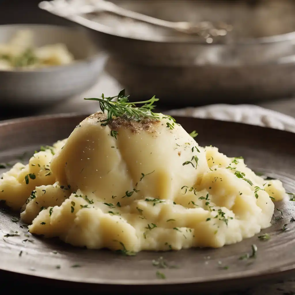 Mashed Potatoes with Garlic and Herbs