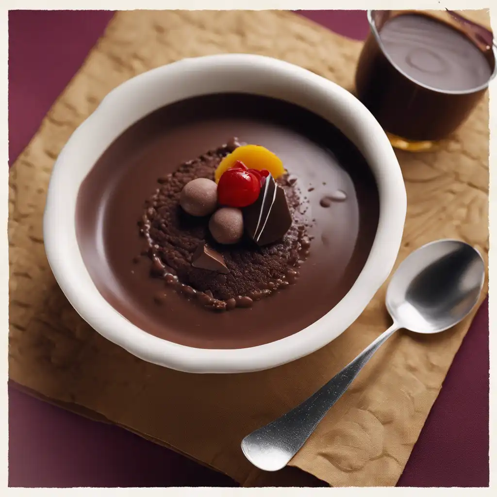 Chocolate Pudding with Caldo