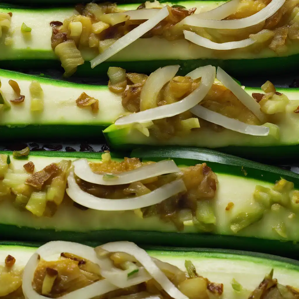 Zucchini and Onion Filling