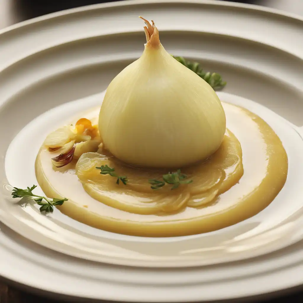 Flower and Onion Puree