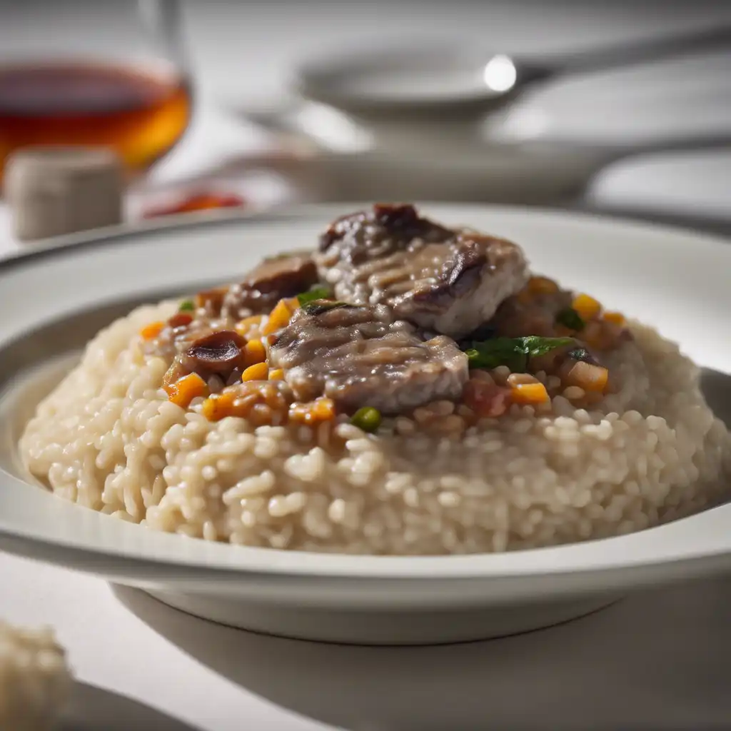 Milan-Style Risotto with Ossobuco