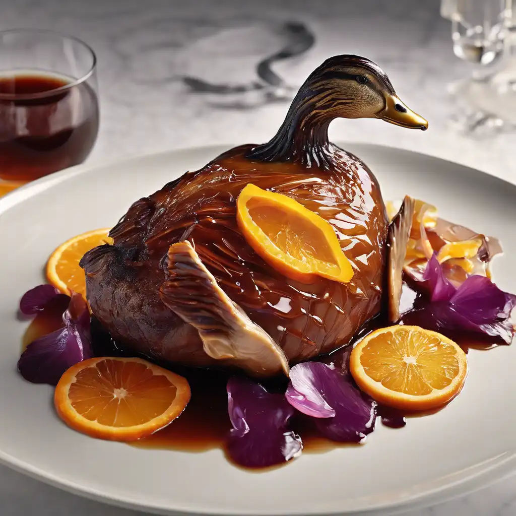 Roasted Duck in Gelatin