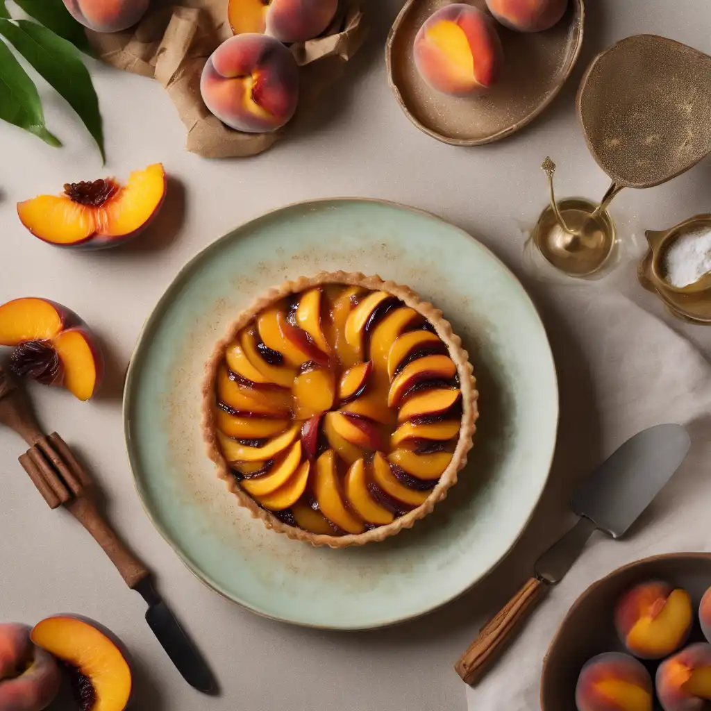 Peach and Apricot Tart