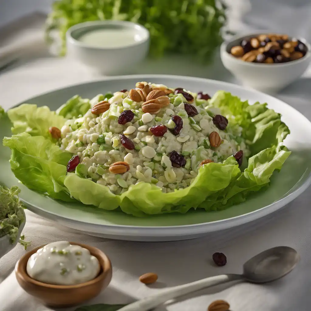 Oat Salad with Lettuce