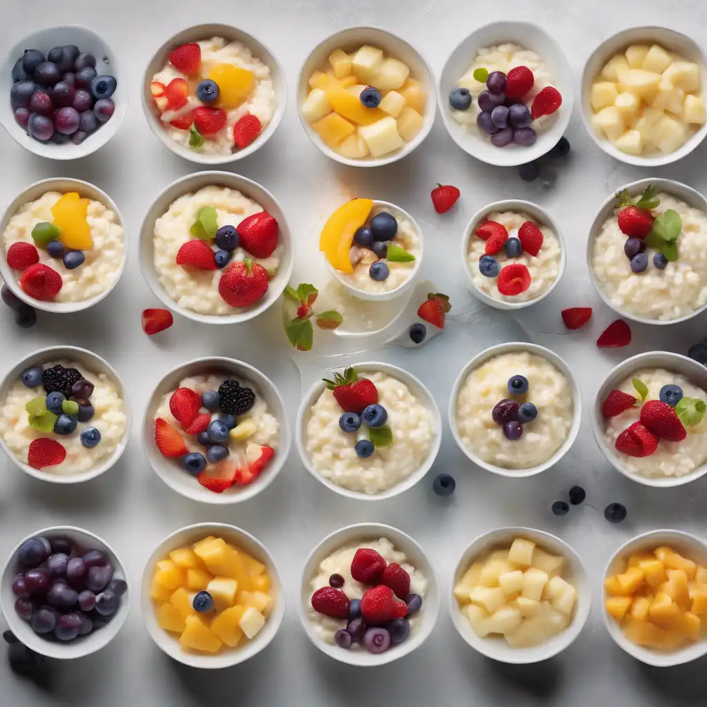 Rice Pudding with Fruits