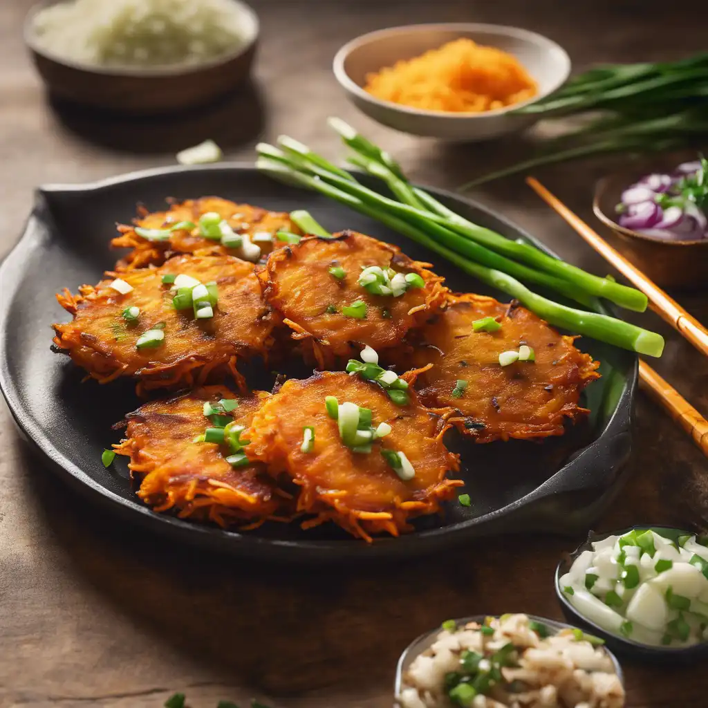 Sautéed Sweet Potato Fritters