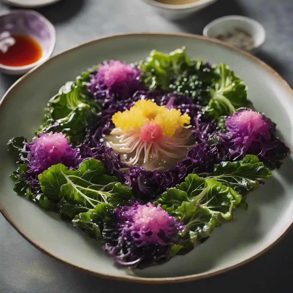 Flower Sprouts with Sesame Sauce