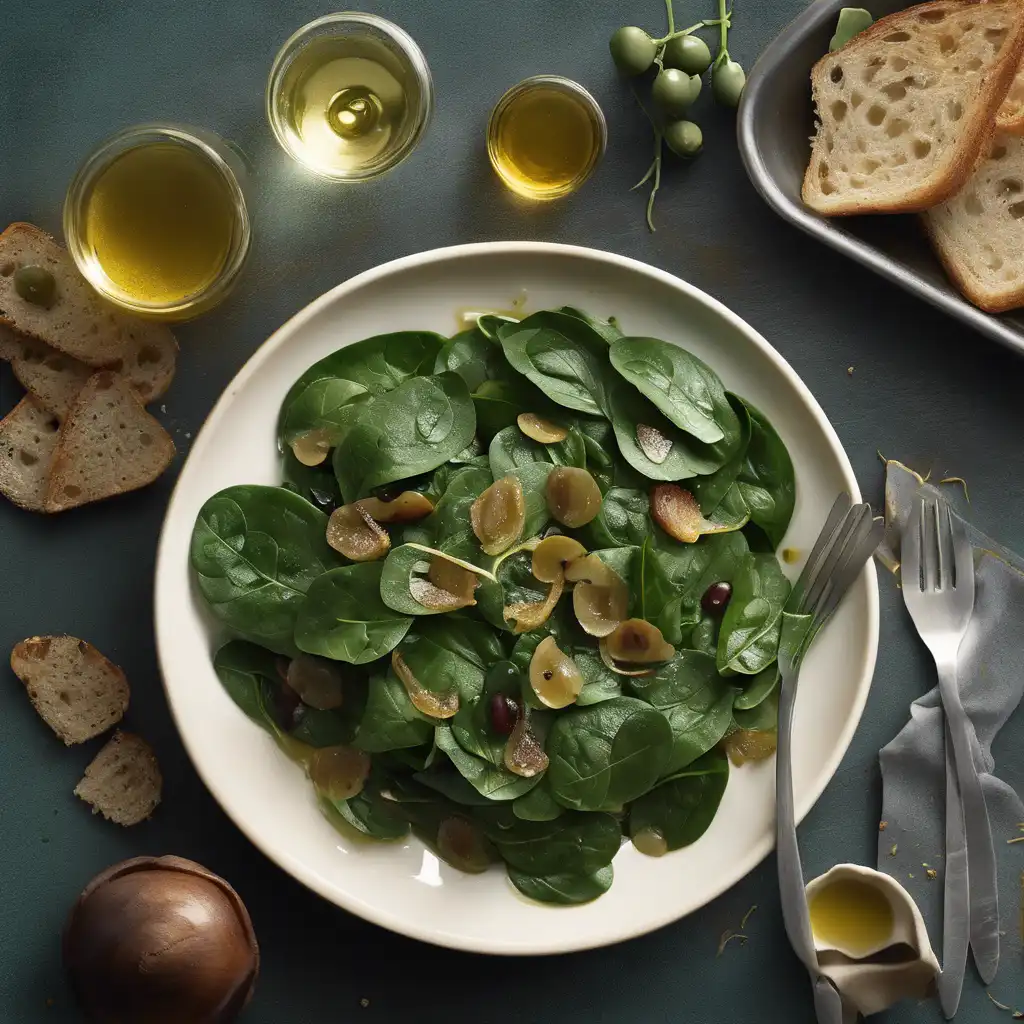 Spinach with Vinaigrette