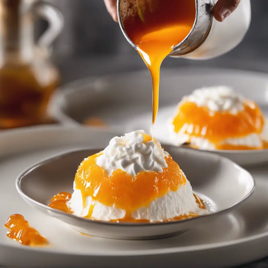 Orange Syrup with Coconut Cream