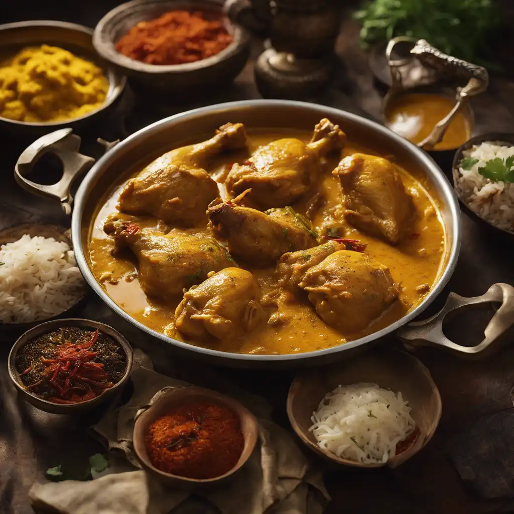 Chicken in Curry (Caril)