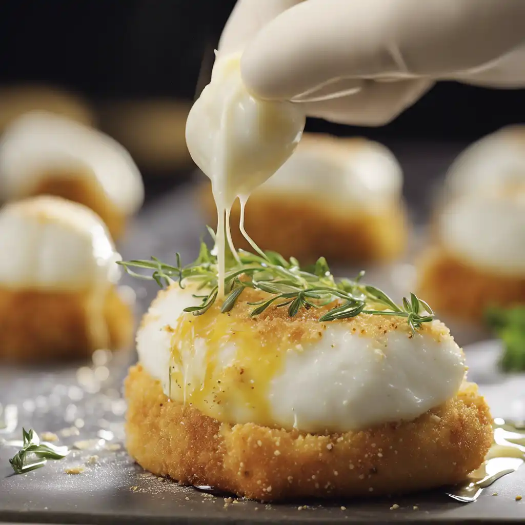 Breaded Mozzarella to the Oven