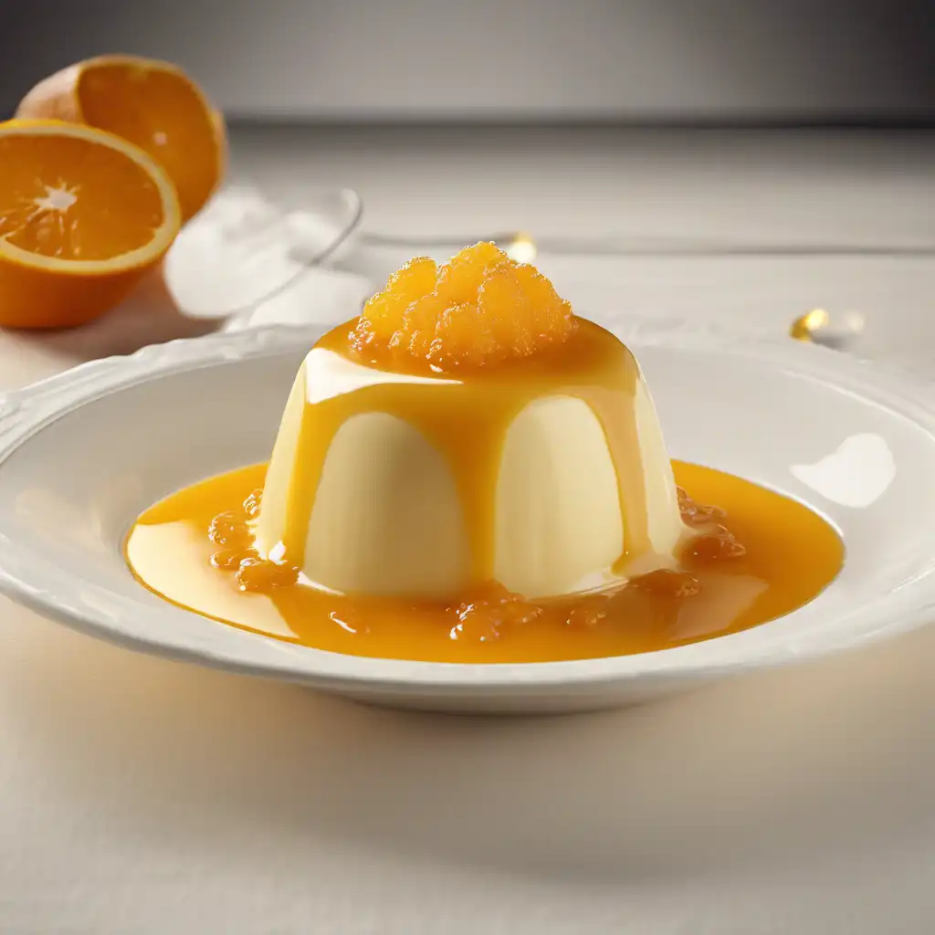 Golden Orange Pudding