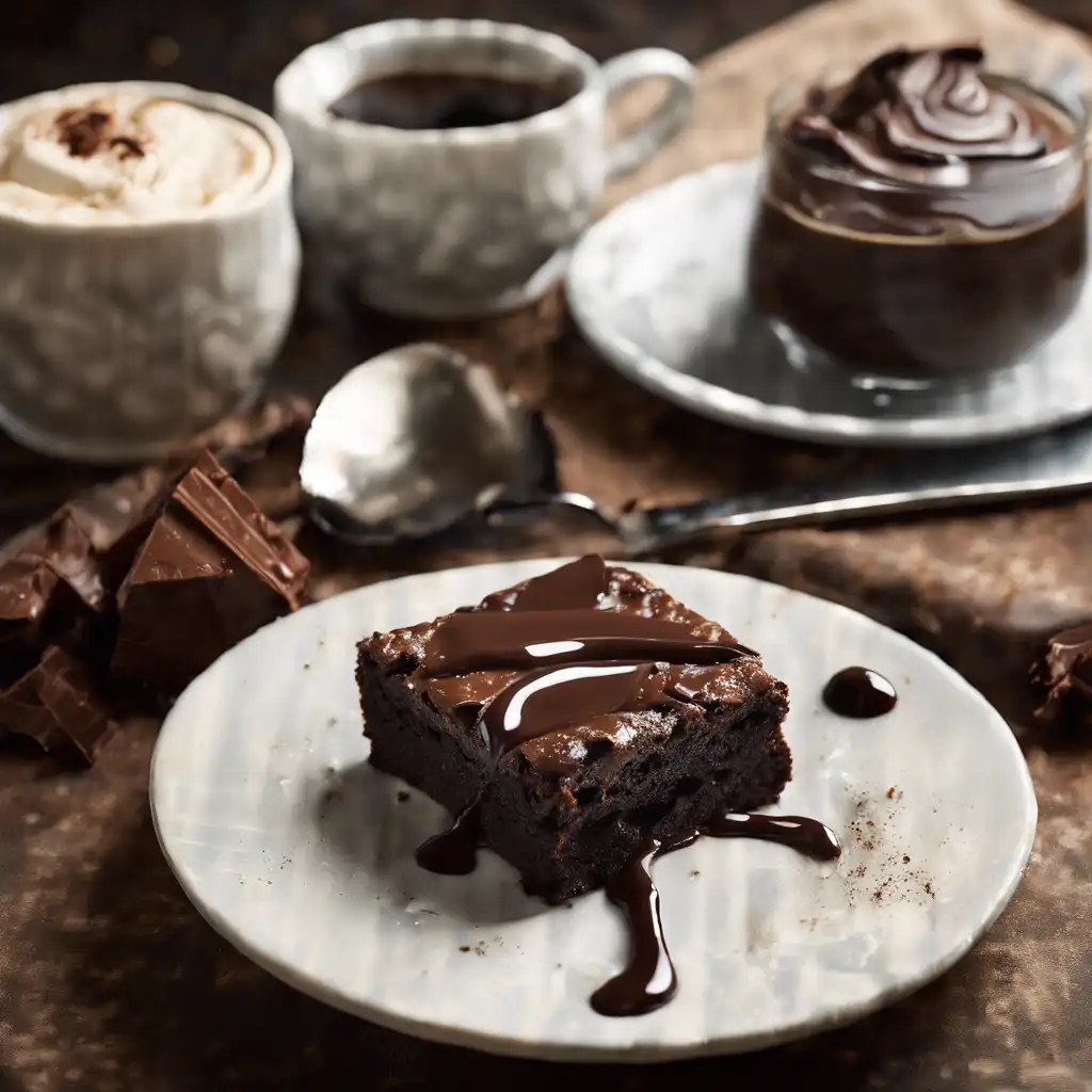 Café and Chocolate Brownie