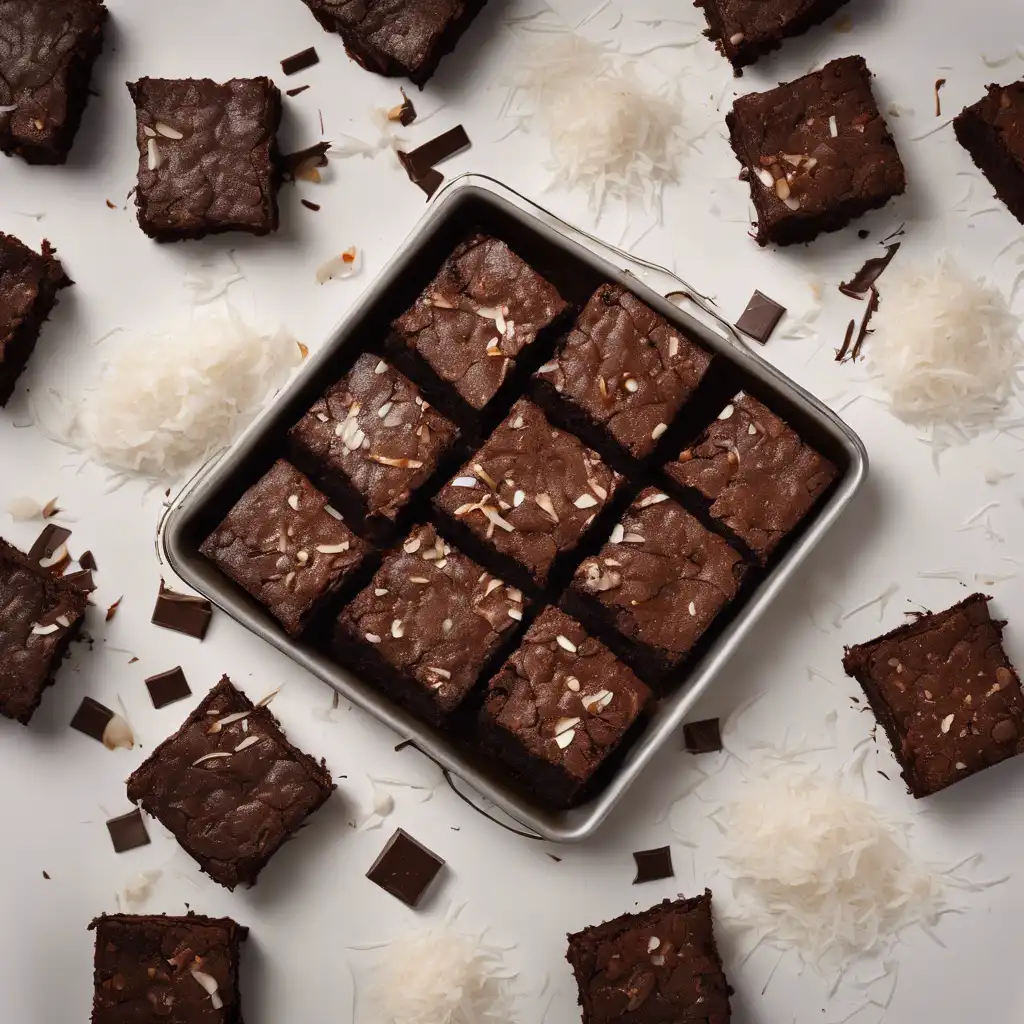 Chocolate Coconut Brownie